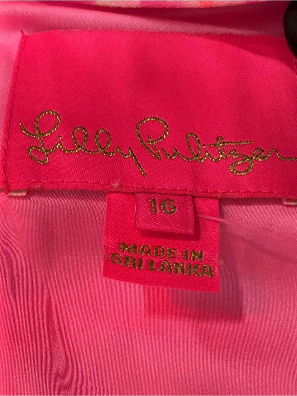 Lilly Pulitzer Hot Pink Women's Dress/romper - Picture 3 of 4